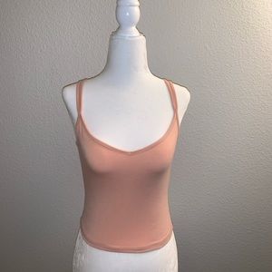 Peach tank top